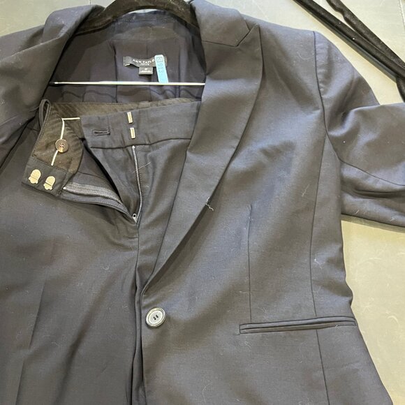Ann Taylor. Navy Suit - Picture 8 of 8